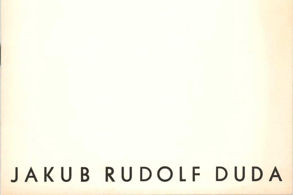 Jakub Rudolf Duda – fotografie